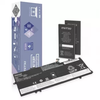 MITSU Akku für Lenovo ThinkPad X1 Yoga 4 5 Carbon 7 8 3325 mAh (51 Wh) 15.36V