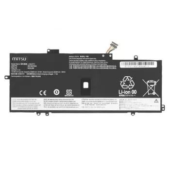 MITSU Akku für Lenovo ThinkPad X1 Yoga 4 5 Carbon 7 8 3325 mAh (51 Wh) 15.36V