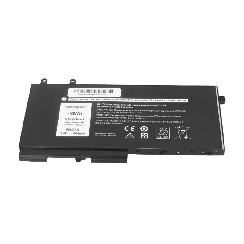 MITSU Akku R8D7N für Dell Latitude 5410 5411 5500 Precision 3541 3550 - 4000 mAh (46 Wh)