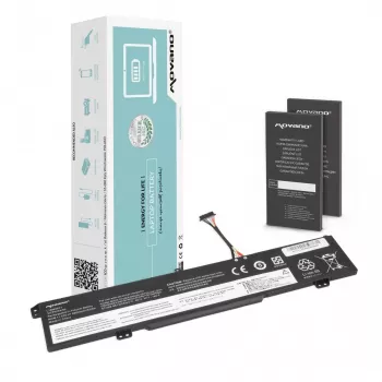 MOVANO Akku L18M3PF1 für Lenovo Ideapad L340-15IRH L340-17IRH - 4600 mAh (53 Wh)