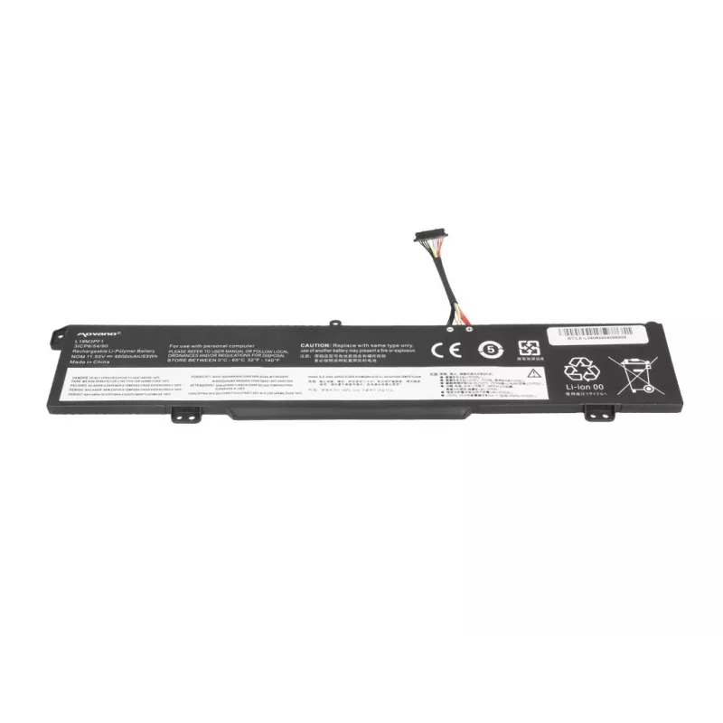 MOVANO Akku L18M3PF1 für Lenovo Ideapad L340-15IRH L340-17IRH - 4600 mAh (53 Wh)