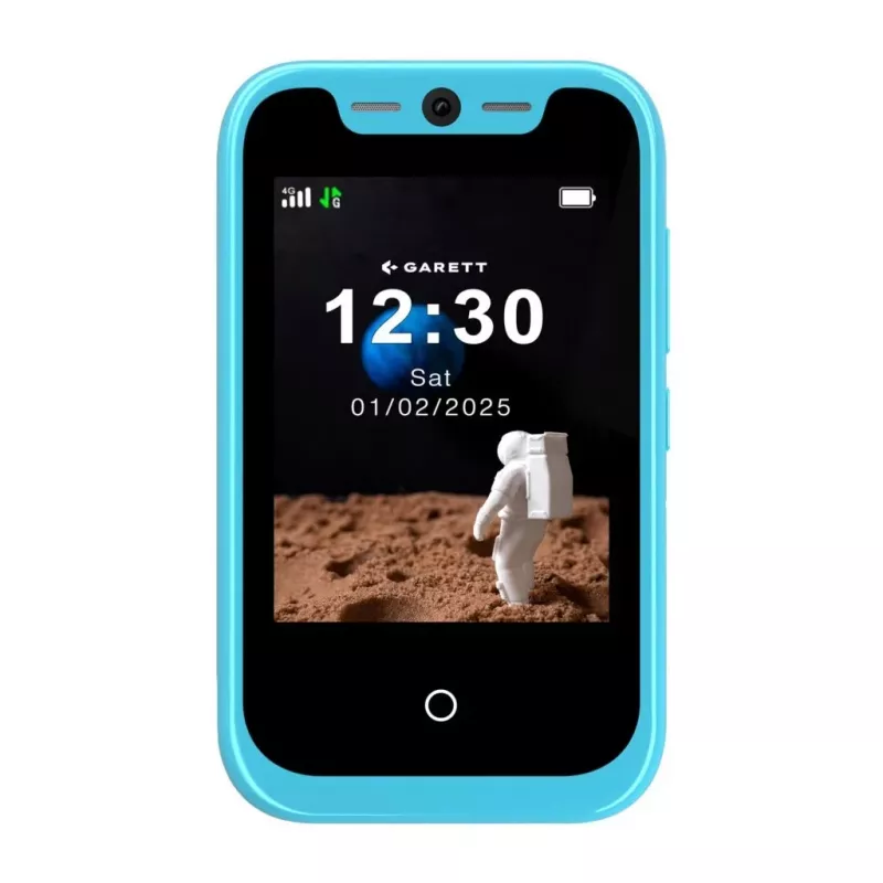 Garett OneKid Phone Niebieski - Kinder-Smartwatch mit GPS, SOS, IP67, Blau