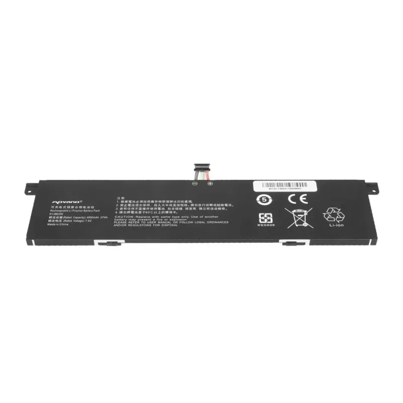 MOVANO Akku für Xiaomi Mi Air 13.3 2018 - 4850 mAh (37 Wh)