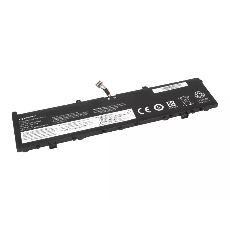 MOVANO Akku L17C4P72 L17M4P72 für Lenovo ThinkPad P1 X1 Extreme 1. 2. Gen 01AY969 - 4960 mAh (76 Wh)