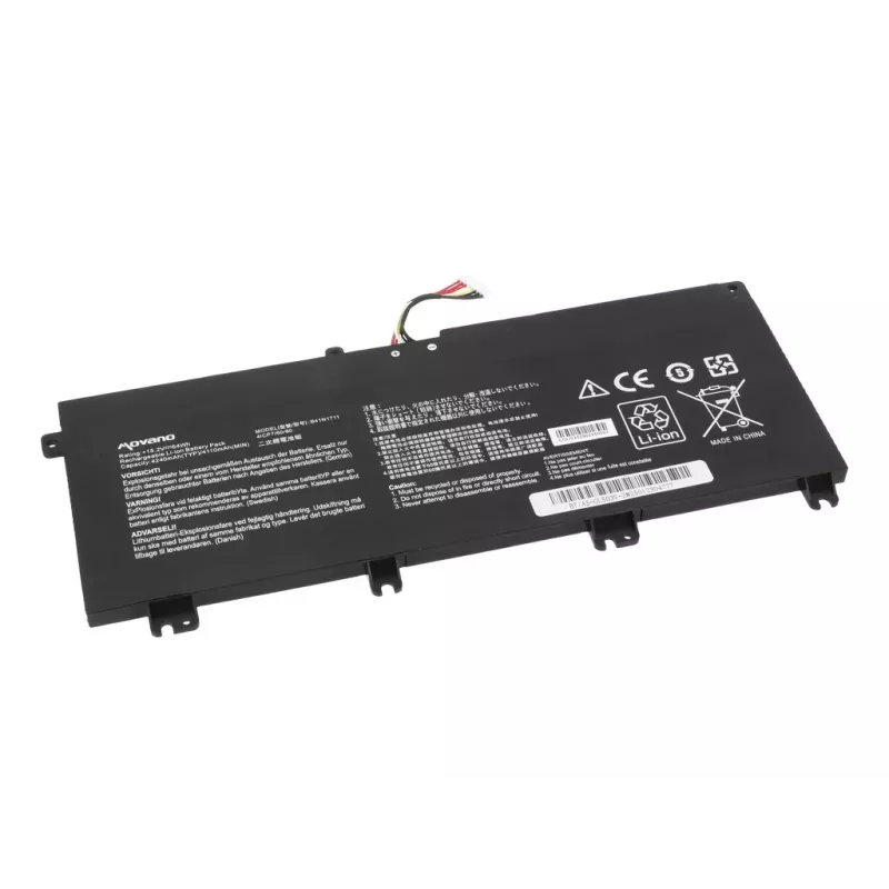 MOVANO Akku B41N1711 für Asus ROG Strix GL703VD GL503VM GL503VD FX503VM - 4240 mAh (64 Wh)
