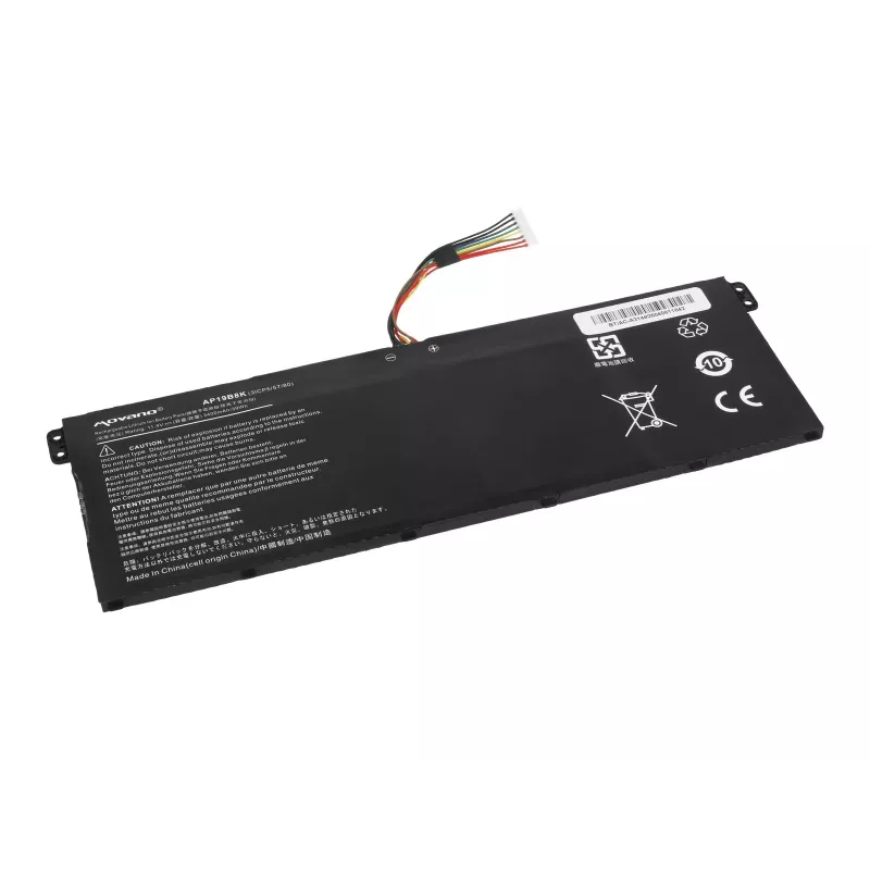 MOVANO Akku AP19B8K für Acer Aspire 3 A314-22 A315-56 A315-57 A315-58 A317 - 3400 mAh (39 Wh)