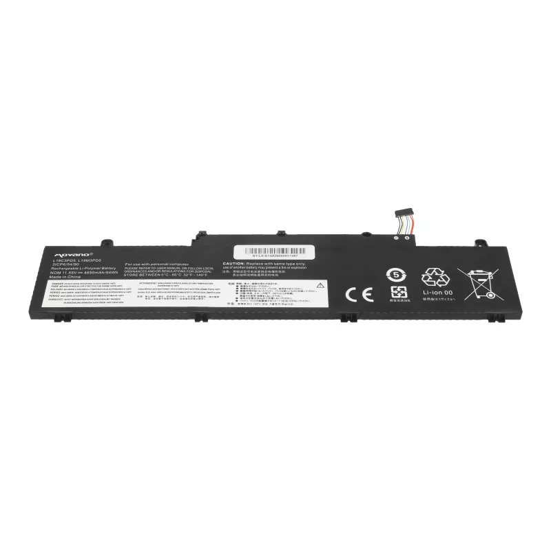 MOVANO Akku L19M3PD5 L19C3PD5 L19D3PD5 für Lenovo ThinkPad E14 E15 Gen2 Gen3 Gen4 - 4650 mAh (54 Wh)