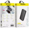 AWEI P6K Pro Power Bank 20000mAh 2xUSB-A/USB-C Schwarz
