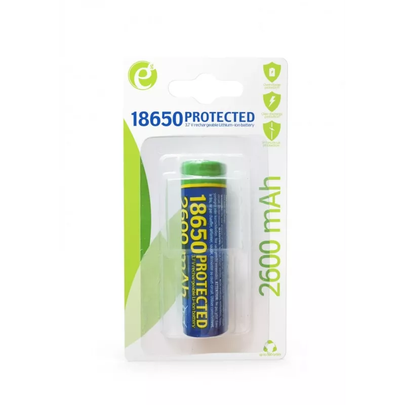 GEMBIRD Akku 3,7V Li-Ion 18650 2600mAh