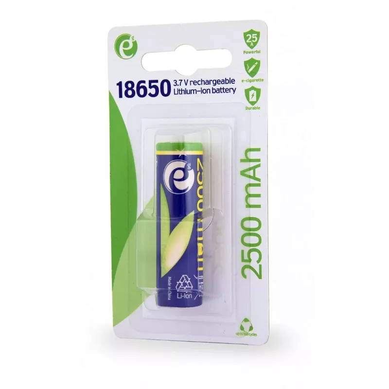 GEMBIRD Akku 3,7V Li-Ion 18650 2500mAh