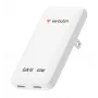 Verbatim Slim GaN Charger 2 Port 65W (EU/UK/US) Weiß
