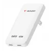 Verbatim Slim GaN Charger 2 Port 65W (EU/UK/US) Weiß