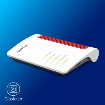 FRITZ! Box 5630 Weiß Dual-Band Wi-Fi 6 DSL/VDSL Router mit DECT-Basis, Gigabit Ethernet, USB 2.0, SFP-Steckplatz