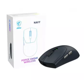 MSI Forge GM340 Kabellose Gaming-Maus Navy