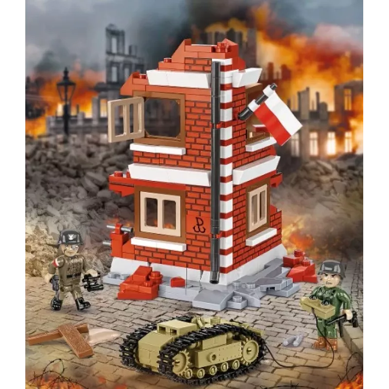 COBI Historical Collection Goliath Gleiskettenmine Warschauer Aufstand 1:35 Modellbausatz - 311 Teile