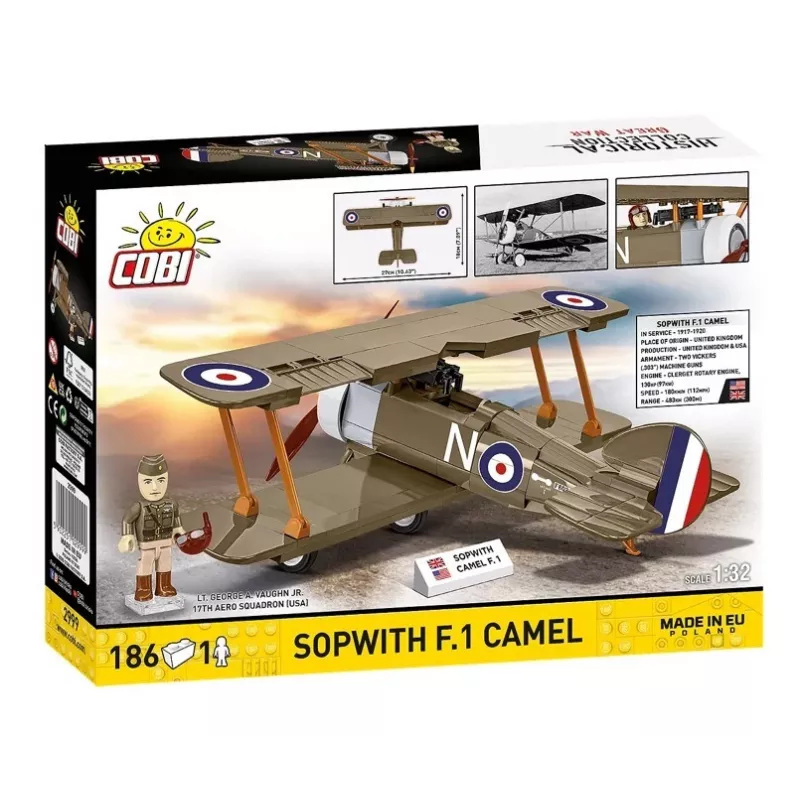 COBI 186 Teile HC GREAT WAR / 2999 / Sopwith F.1 Camel
