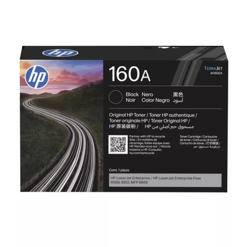 HP 160A schwarze Original LaserJet Tonerkartusche (W1600A)