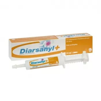 Ceva Diarsanyl Plus orale Paste für Hunde und Katzen mit akutem Durchfall, 24 ml Spritze