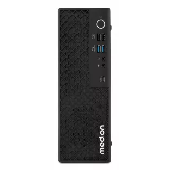 Medion 10026214 PICOWORX T80III MD340101 Mini-PC, Intel Processor N100, 16GB RAM, 512GB SSD, Windows 11 Pro, Wi-Fi 6, Schwarz