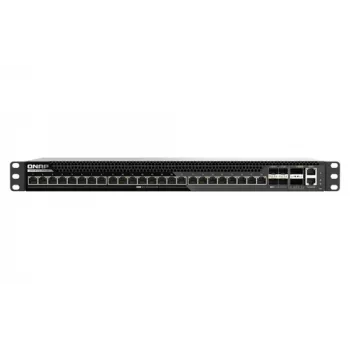 QNAP QSW-M7230-2X4F24T 30-Port Multi-Gigabit Managed Switch mit 2x100GbE QSFP28, 4x25GbE SFP28, 24x10GbE RJ45, Layer 3 Lite