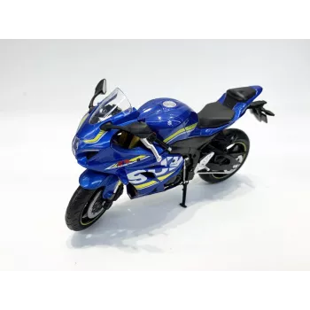 PULIO MSZ 1/12 Suzuki GSX-R1000 blaues Diecast-Motorradmodell