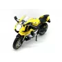 PULIO Motorrad MSZ 1/12 Yamaha YZF-R1 Gelb Diecast-Modell