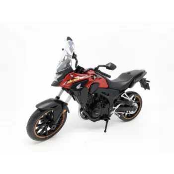 PULIO MSZ 1:12 Honda CB400X Rotes Die-Cast-Motorradmodell