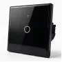 Qoltec Smart Touch Lichtschalter 1-fach Wi-Fi Timer Tuya Weiß