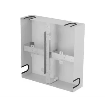 LANBERG Kabelreserve-Aufbewahrungshalterung 400 x 400 mm - Grau AK-3144-S