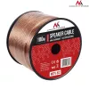 MACLEAN MCTV-512 Lautsprecherkabel 100m 2x1,5mm² transparent OFC Ring