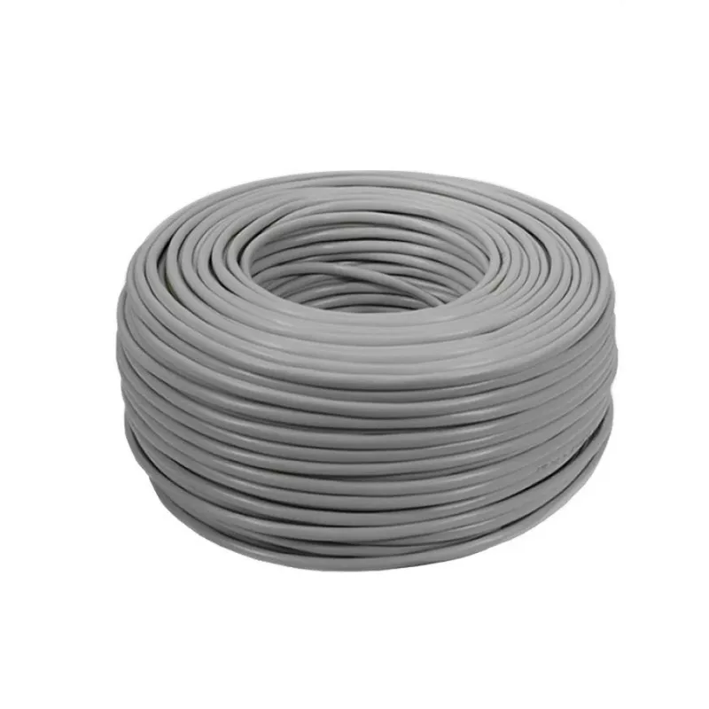 MACLEAN MCTV-579 Cat 5e UTP CCA Netzwerkkabel 100m Grau