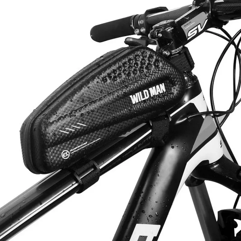 WILDMAN EX 1L Fahrrad-Rahmentasche Schwarz
