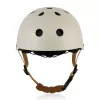 Lionelo LO-HELMET Beige Sand Fahrradhelm – In-Mold PC-Schale, 24 Belüftungsöffnungen, Headlock-Dial, CE EN 1078, Größe L 58-61 cm