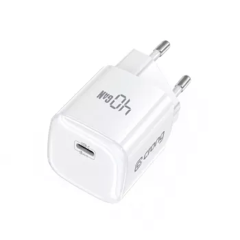 CRONG NEO GaN 40W USB-C PD 3.2 Wandladegerät mit AVS - Weiß
