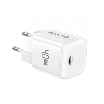 CRONG NEO GaN 40W USB-C PD 3.2 Wandladegerät mit AVS - Weiß