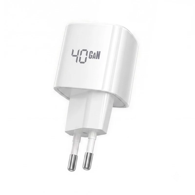 CRONG NEO GaN 40W USB-C PD 3.2 Wandladegerät mit AVS - Weiß