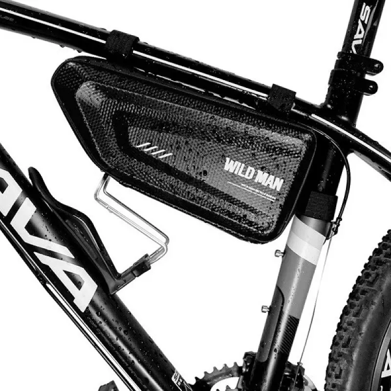 WILDMAN E4 Fahrrad-Rahmentasche L 1,5L Schwarz