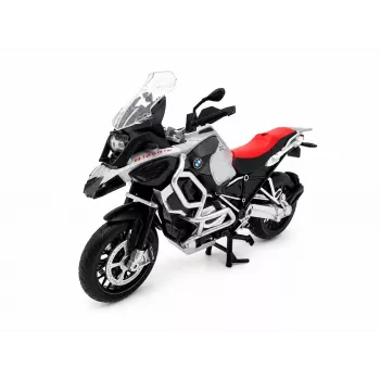 PULIO Motorrad MSZ 1/12 BMW R125GS Adventure Silber Die-Cast-Modell