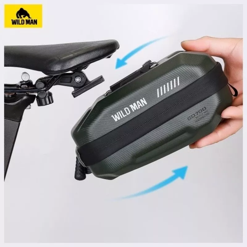 WILDMAN GD700 Fahrrad-Satteltasche Grün