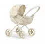 MILLY MALLY Puppenwagen Dori NATURE - Naturholz, klassisches skandinavisches Design, für Puppen bis 45 cm, ab 12 Monaten