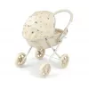 MILLY MALLY Puppenwagen Dori NATURE - Naturholz, klassisches skandinavisches Design, für Puppen bis 45 cm, ab 12 Monaten