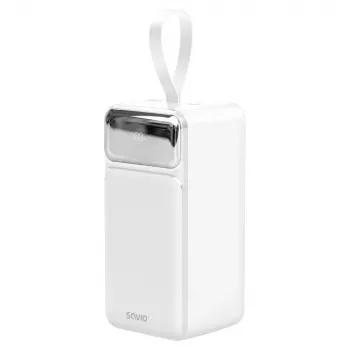 Savio BA-15 Powerbank 50000 mAh Weiß