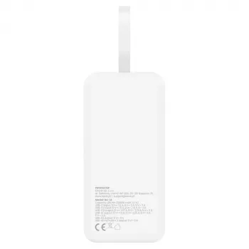 Savio BA-15 Powerbank 50000 mAh Weiß