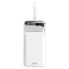 Savio BA-15 Powerbank 50000 mAh Weiß