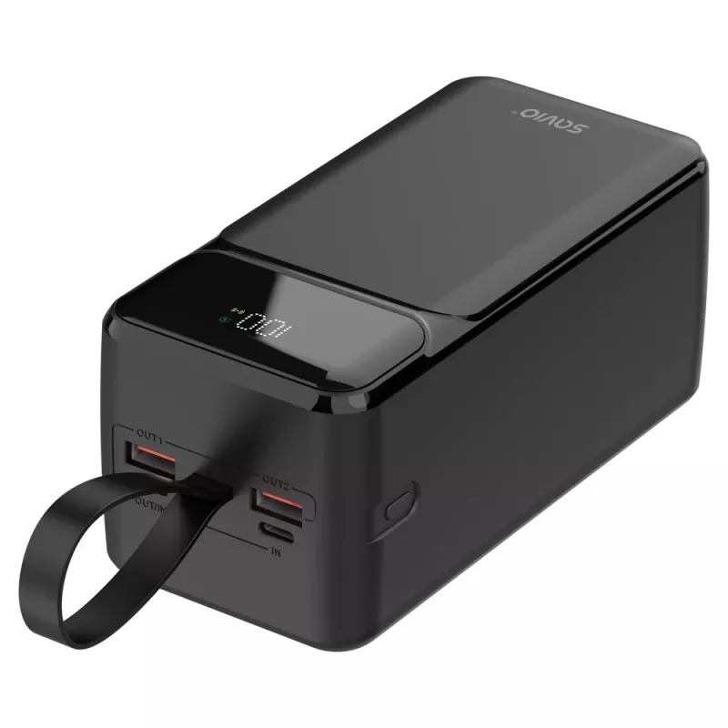 SAVIO BA-14 50000 mAh Powerbank Schwarz
