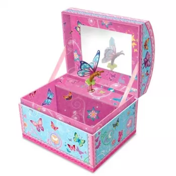 PULIO Pecoware Truhe Musikbox - Schmetterlinge 2