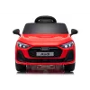 LEAN CARS Audi A5L HL788 Rot 12V Elektro-Kinderauto mit elternferngesteuerter Fernbedienung, EVA-Rädern, LED-Leuchten, Musikpanel, Sicherheitsgurt, Öko-Leder-Sitz, für Kinder von 3-6 Jahren