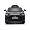 LEAN CARS Audi A5L HL788 Schwarz 12V batteriebetriebenes Kinderauto mit Fernbedienung für Eltern, LED-Leuchten, MP3, EVA-Schaumräder, Öko-Ledersitz, 30 kg max. Belastung, für Kinder von 3-8 Jahren