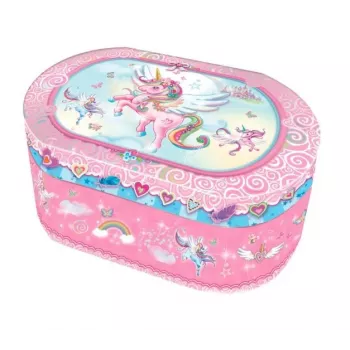 PULIO Pecoware Ovale Musikbox - Einhorn