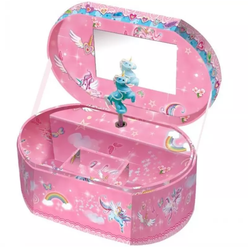 PULIO Pecoware Ovale Musikbox - Einhorn